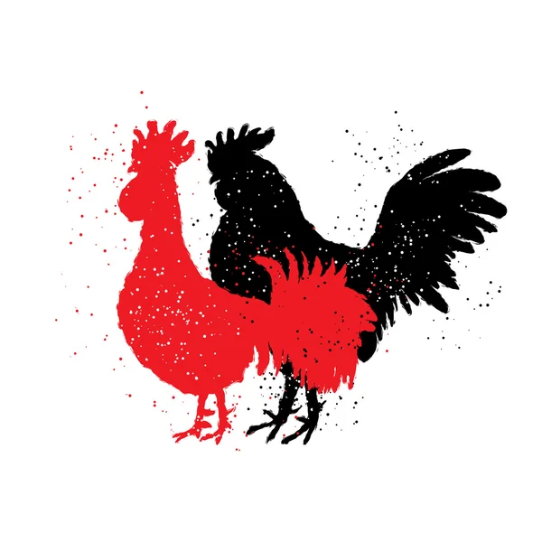 Gallos chinos del zodíaco —  Fotos de Stock