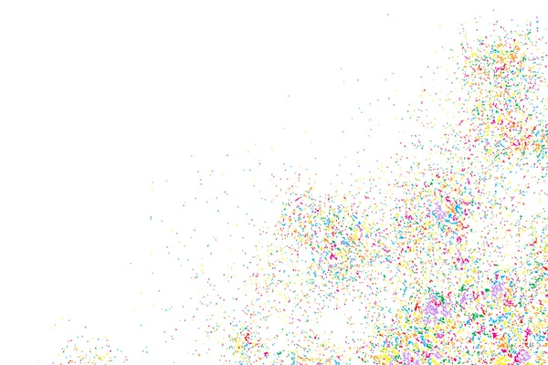 Colorful explosion of confetti — Stock Photo, Image