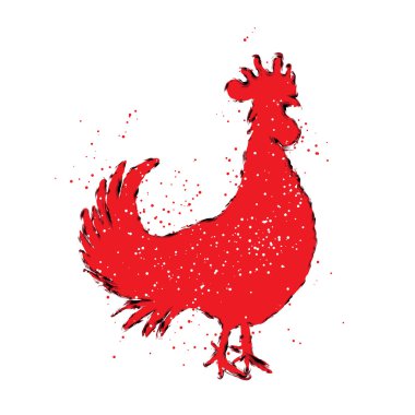 Çince 2017 yeni yıl horoz simgesinin