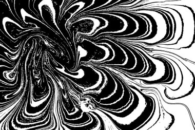 Beyaz ve Siyah Mermer Doku