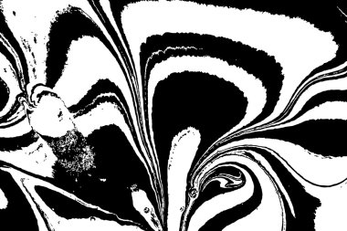 Beyaz ve Siyah Mermer Doku