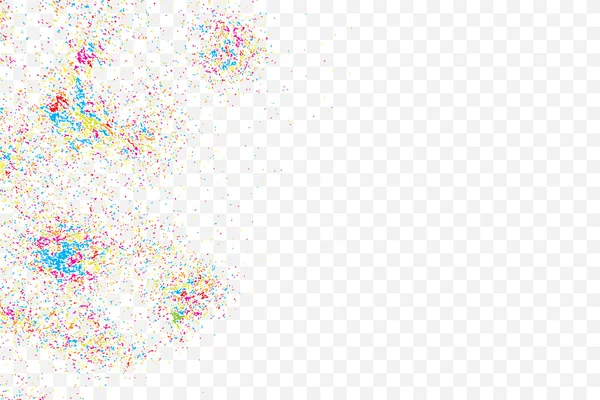 Färgglada firande bakgrund med konfetti — Stock vektor