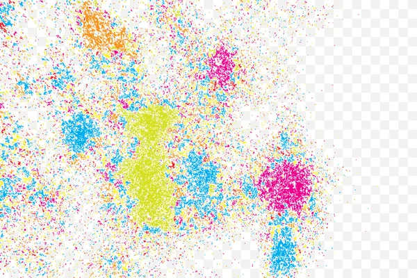 Fundo celebração colorida com confete — Vetor de Stock