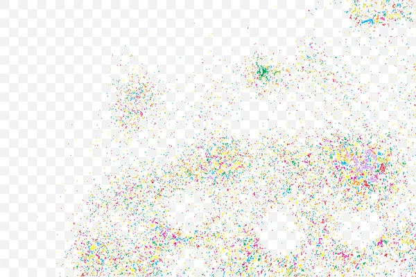 Kleurrijke viering achtergrond met confetti — Stockvector