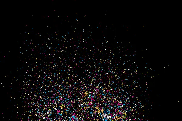 Háttérben színes konfetti — Stock Fotó