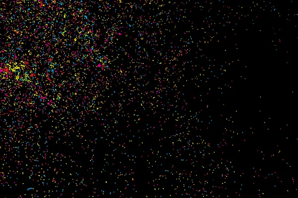 Explosions colorées de confettis — Photo