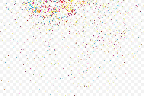 Colorful explosions of confetti — Stock Photo, Image