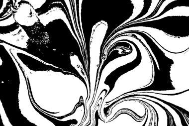 Mermer dalgalı desen