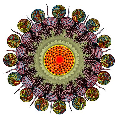 Coronavirus hastalığı Covid 19 enfeksiyonu, ortasında DNA veya RNA olan patojenik organizma, resim çizimi. Bulaşıcı madde ya da bulaşıcı solunum yolu enfeksiyonu. Virüs hücre vektörü. 