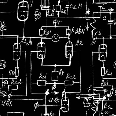 El yazısı matematiksel formüller, matematik ilişkisi veya sembollerle ifade edilen kurallar, toplama, çıkarma, çarpma, bölme gibi çeşitli işlemler ile kusursuz sonsuz şablon arka planı