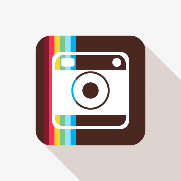 Digital camera icon — Stock Vector