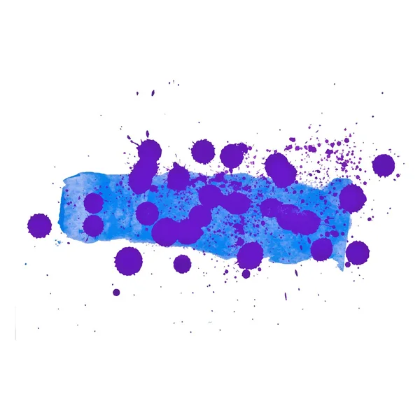 Splashes and blots — Stock Vector