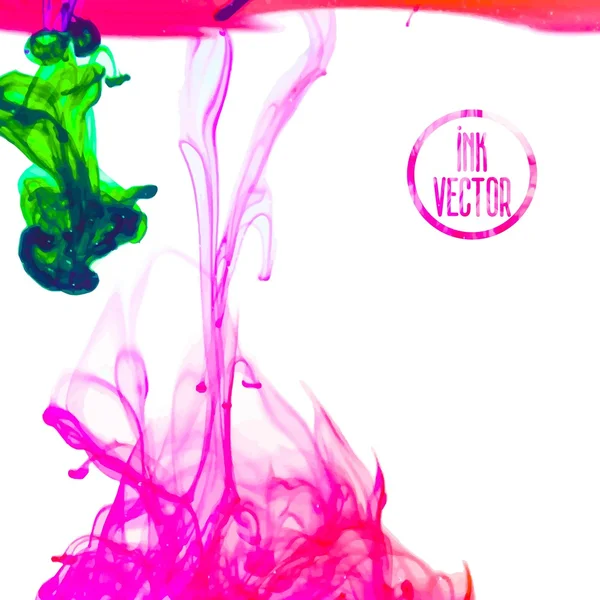 Tintas holi abstratas — Vetor de Stock