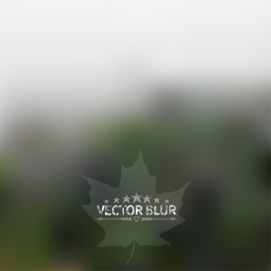 Sonbahar arkaplanı bulanık