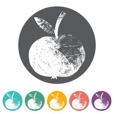 Apple simgeler, düz,