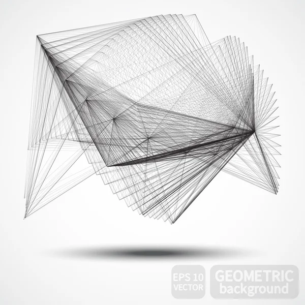 Abstract geometric background — Stock Vector