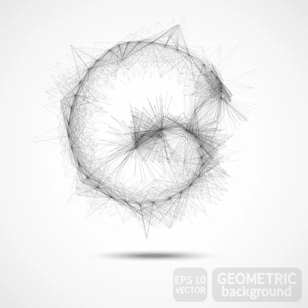 Sfondo geometrico astratto — Vettoriale Stock