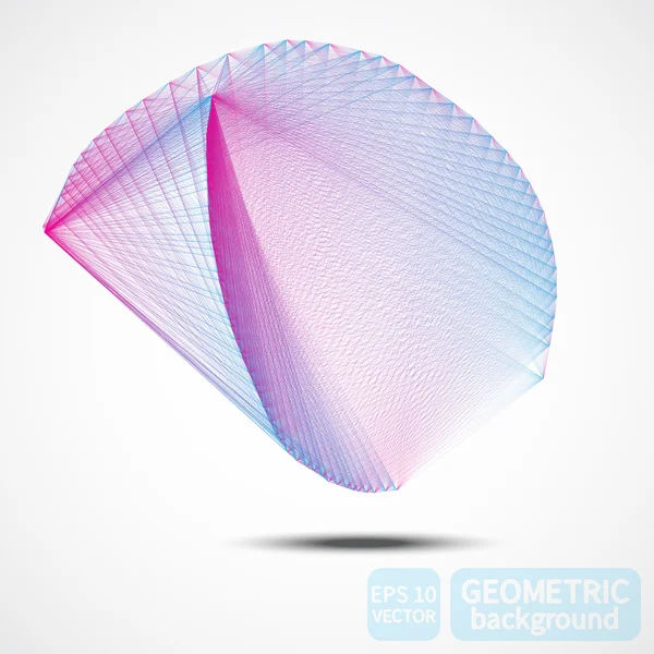 Streszczenie kontekstu geometrycznego — Wektor stockowy