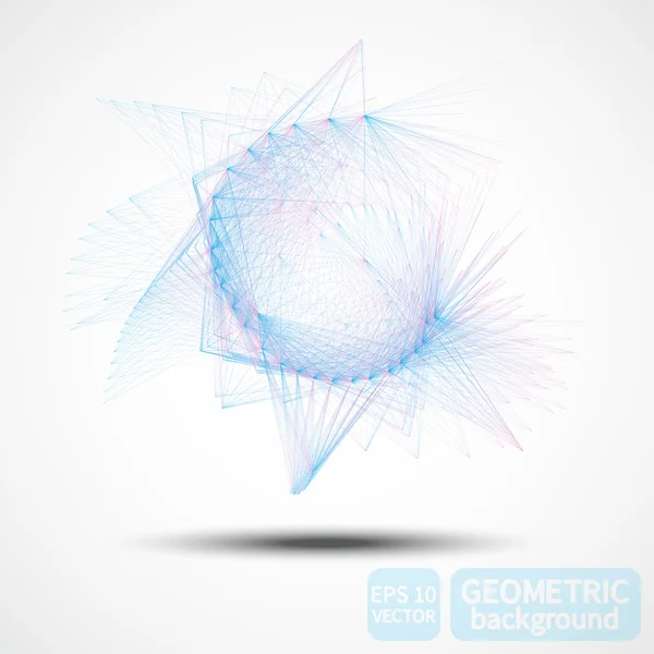 Resumen Fondo geométrico — Vector de stock