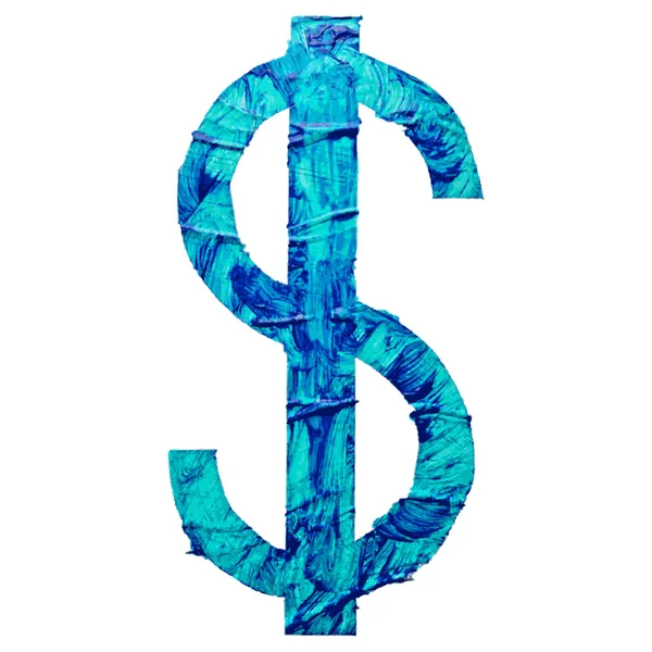 Dólar símbolo de moeda — Vetor de Stock