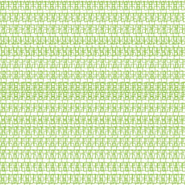 Yeşil sorunsuz süsleme desen