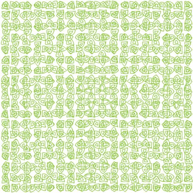 Yeşil sorunsuz süsleme desen
