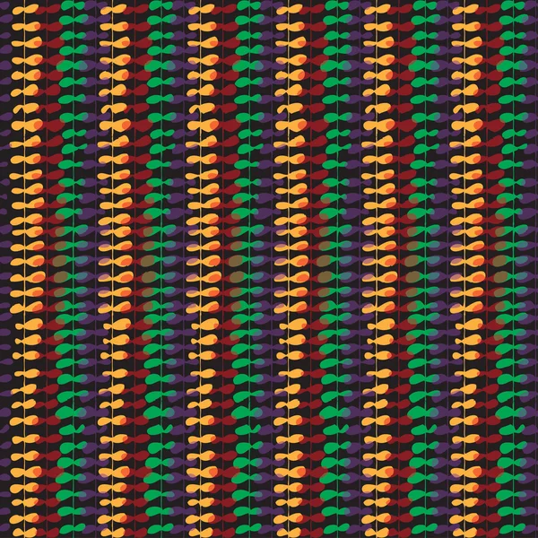 Modello etnico astratto senza soluzione di continuità — Vettoriale Stock