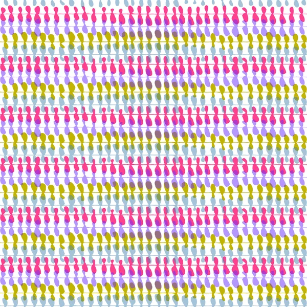 Modèle sans couture abstrait ethnique — Image vectorielle