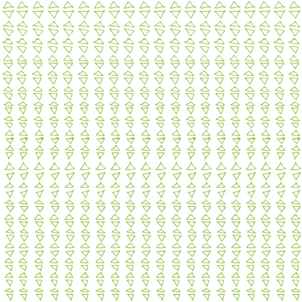 緑のシームレスな飾りパターン — ストックベクタ