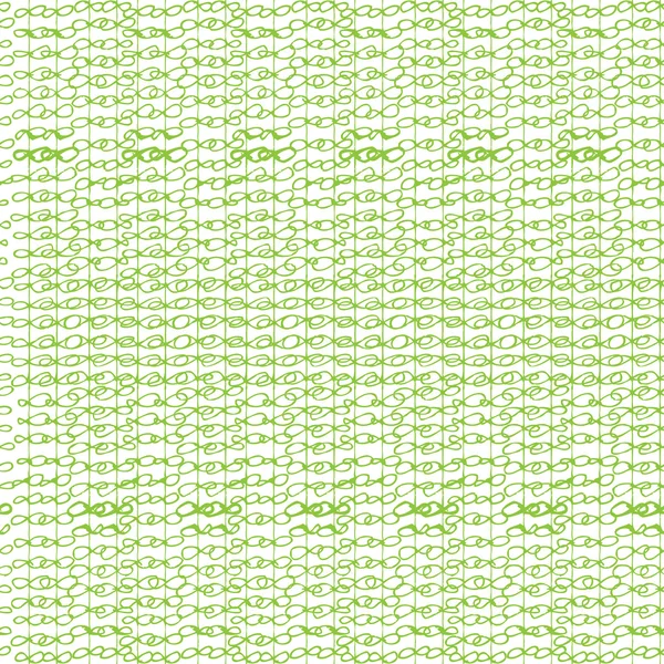 Green seamless ornament pattern — Stock Vector