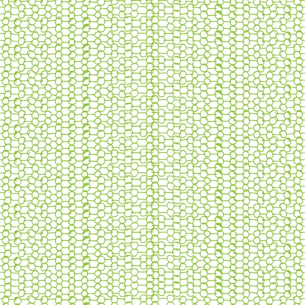 Groene naadloze ornament patroon — Stockvector