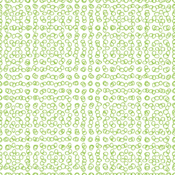 Modèle d'ornement sans couture vert — Image vectorielle