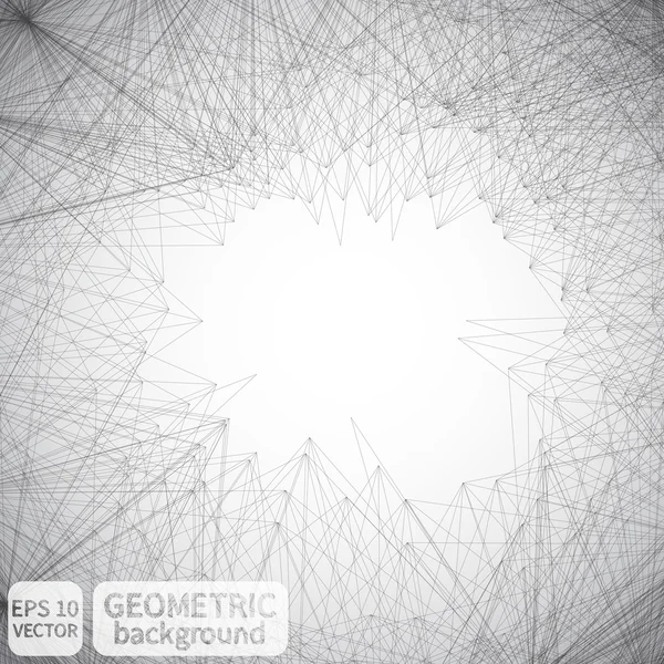 Geometric lines background — Stock Vector