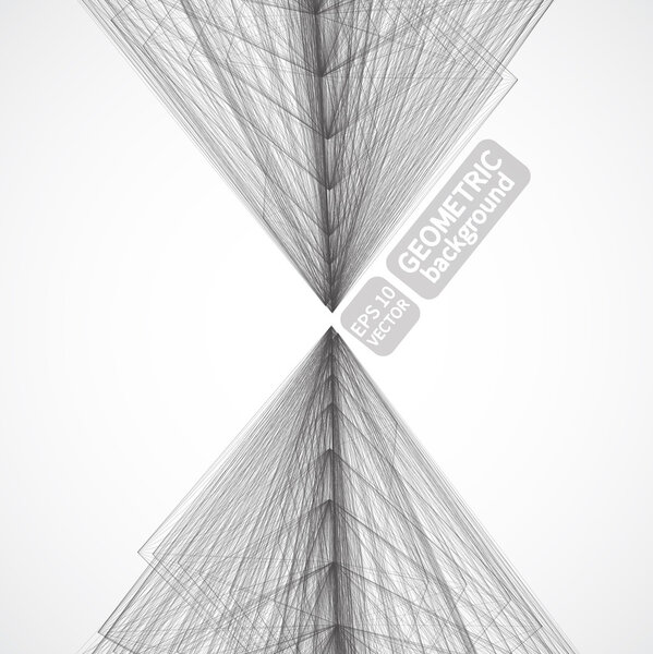 Абстрактные геометрические линии фона