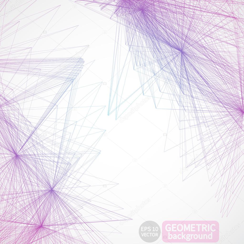 Network geometric background