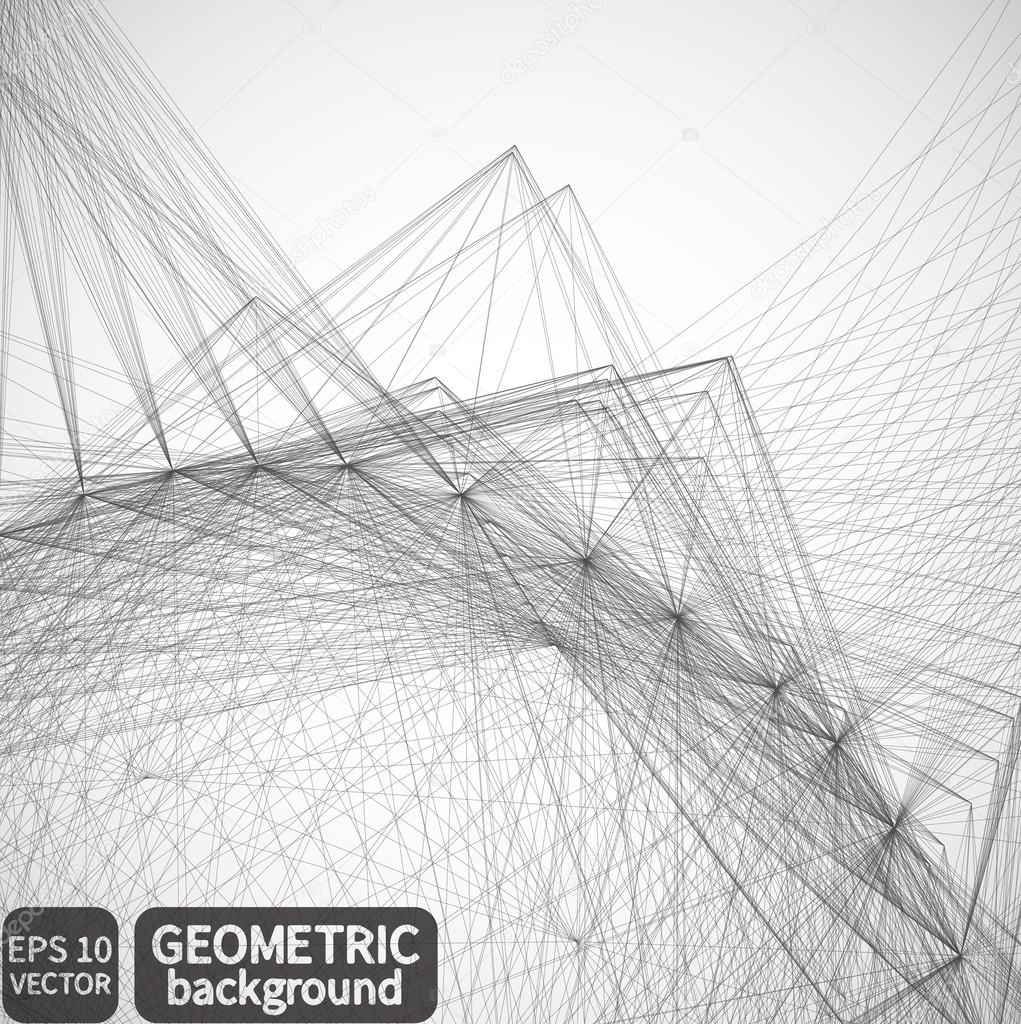 Black and white geometric background Stock Vector Image by ©goldenshrimp 62797673