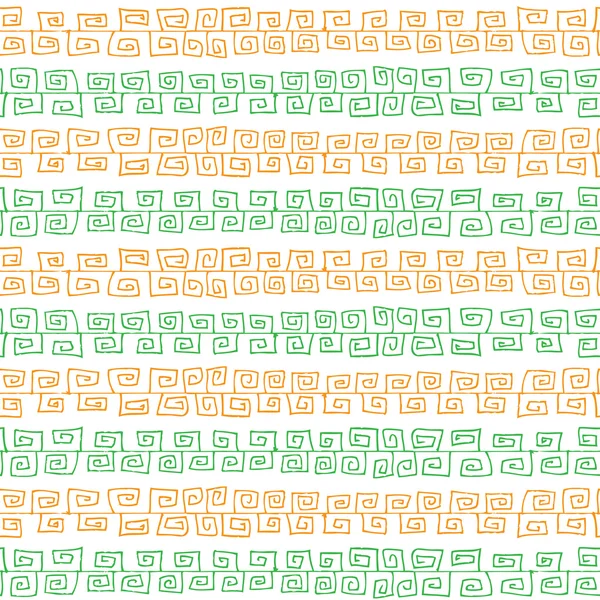 Seamless ethnic  pattern — Stock Vector