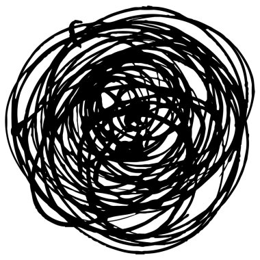 Yuvarlak şekil arka plan