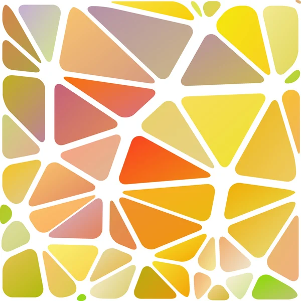 Triangulaire abstrait multicolore fond — Image vectorielle