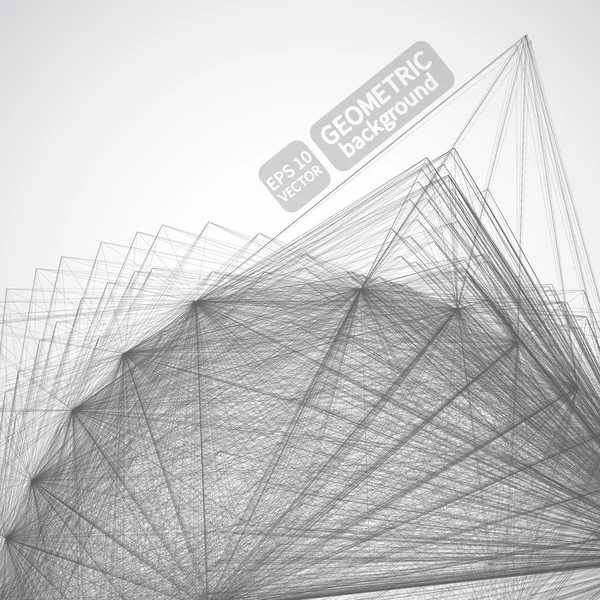 Fondo abstracto geométrico — Archivo Imágenes Vectoriales