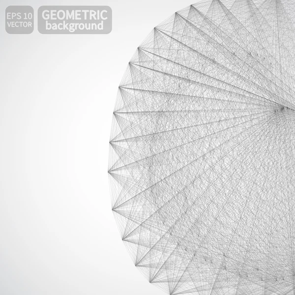 Fondo abstracto geométrico — Archivo Imágenes Vectoriales