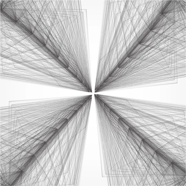 Fondo de celosía geométrica abstracta — Archivo Imágenes Vectoriales