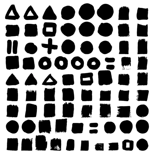 Abstract shapes set — Stock Vector