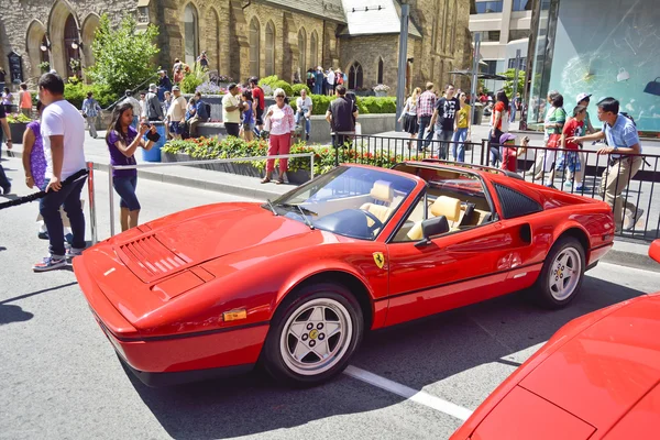 Annual Yorkville Exotic Car Show — Stock Photo, Image