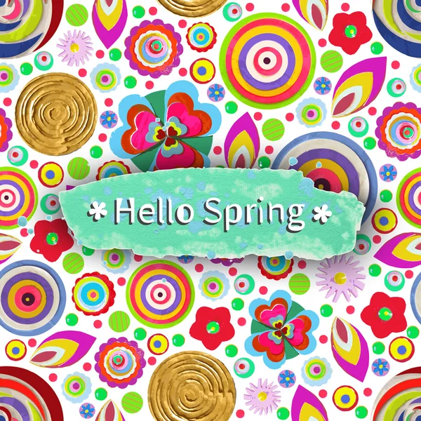 Hello spring free clip art Stock Photos, Royalty Free Hello spring free