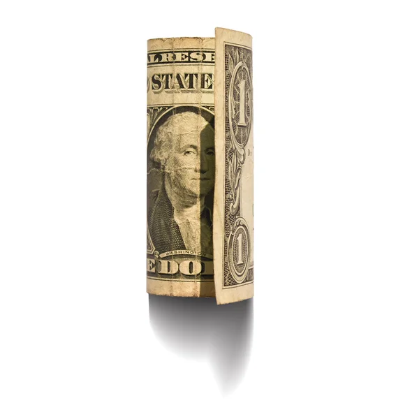 Nota de um dólar — Fotografia de Stock
