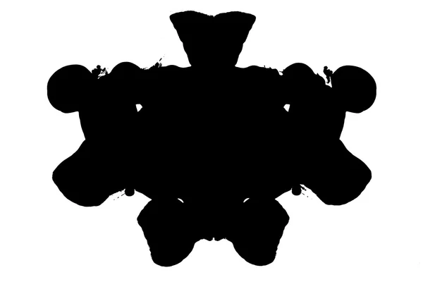 Teste de Rorschach signo abstrato — Fotografia de Stock