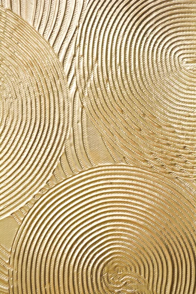 Золотая краска на деревянной панели — стоковое фото