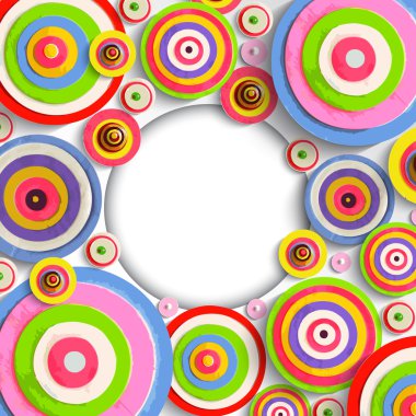 Soyut çiçek desen arka plan