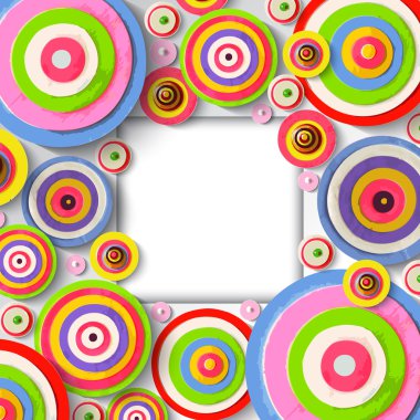 Soyut çiçek desen arka plan